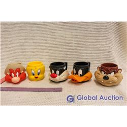 Lot of Loony Tunes Cups (5)