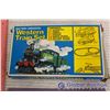 Image 3 : Vintage National Toy Battery Operated Western Train Set In Box