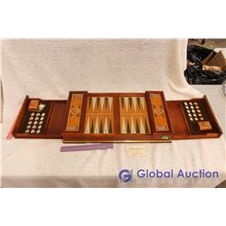 Sir Galahad The Excalibur Backgammon Set, The Franklin Mint