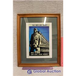 Reproduction Framed War Propaganda