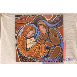 Pulled Canvas Print 28"x28"