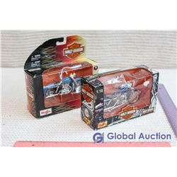 Harley Davidson Model Motor Cycles 1:18 Scale