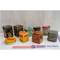 Lot of Tea Tins