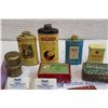 Image 4 : Lot of Vintage Tins and Misc.