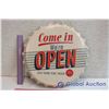 Image 1 : Reproduction Bottlecap "We're Open" Sign