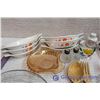Image 2 : Lot of Misc Dishware, (6) Banana Split Dishes and Utensils