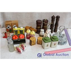 Lot of Salt And Pepper Shakers