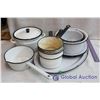 Image 1 : BnW Enamelware Lot