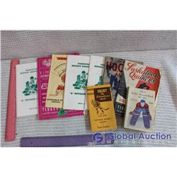 Lot of Antique and Vintage Hockey Paper