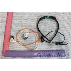 Pair of Bluetooth Headphones, Working