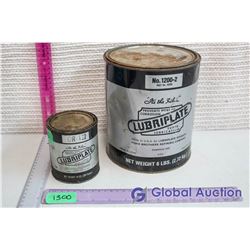 2 Lubriplate Tins With Contents