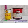 Image 3 : Esso and Shell Tins With Contents