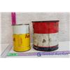 Image 4 : Esso and Shell Tins With Contents
