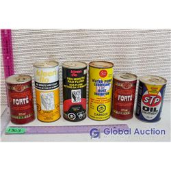 6 Unopened Tins (Rad Flush, Oil Treatment, Seal Conditioner)