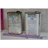 Image 2 : 2 Tins of Marvel Mystery Oil with Contents