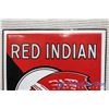 Image 2 : Red Indian Porcelain Sign 17" by 24"