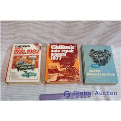 Lot of Vintage Auto Repair Manuals