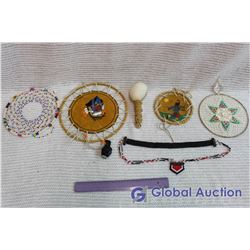 Lot of Assorted Dreamcatchers & Beadwork Items