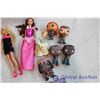 Image 4 : Lot of Misc Toys (Barbie, The Walking Dead Funko Pops!)