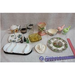 Lot of Misc Dishware and Decor