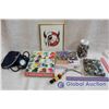 Image 1 : (2) Puzzles, Buttons, Blood Pressure Cuff & Misc