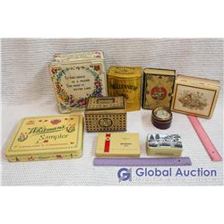 Lot of Misc Tins