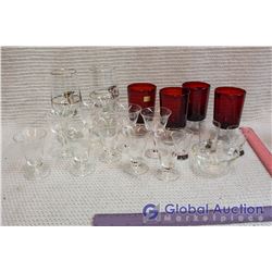 Lot of Misc Glassware