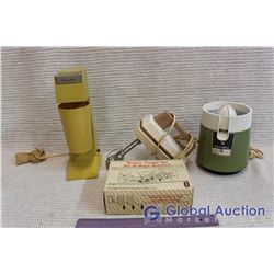 Vintage Kitchen Appliances (Drink Mixer, Juicer, Mixer, Grater)