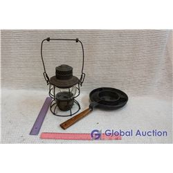CP Rail Lantern and Divided Pan