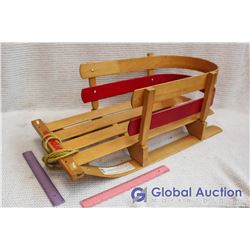 Wooden Torpedo Toboggan