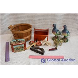 Lot of House Decor and Shoe Polish