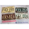 Image 1 : Lot of 50's License Plates (4)