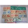 Image 1 : Lot of 70's Sask License Plates (11)