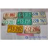 Image 1 : Lot of 60's & 70's Sask License Plates (8)
