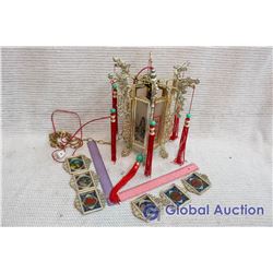 Vintage Oriental Wage Lamp