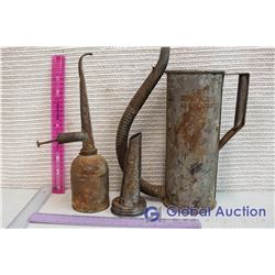 Canco Oil Dispenser with Flex Spout, Oil Can, Oil Spout