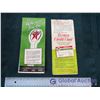 Image 4 : Reproduction Tin Texaco Sign & 2 Texaco Road Maps