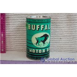 Reproduction Green Buffalo Motor Oil Tin