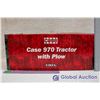 Image 6 : Case 970 Die Cast Toy Tractor with Plow 1:16 Scale