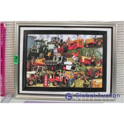 Framed Case Printed Collage