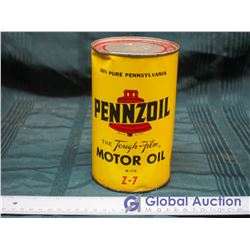 Pennzoil Motor Oil Tin