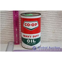 CO-OP Motor Oil Tin