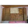 Image 2 : Vintage Wooden Crate With Metal Misc