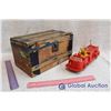 Image 1 : Wooden Toy Box With Firetruck Toy