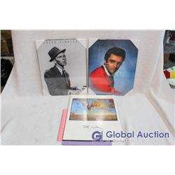 Elvis, Frank Sinatra And Art Hanging Laminates