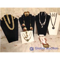 Jewellery Sets (Necklace, Earrings And Bracelet Sets (Stands Not Included)