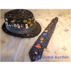 Top Hat And Tie With Lapel Pins (52 Pins)