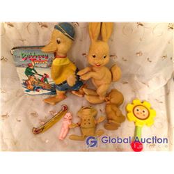 1940's Rubber Toys