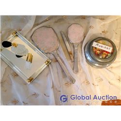Dresser Set, Music Box, Perfumes Etc
