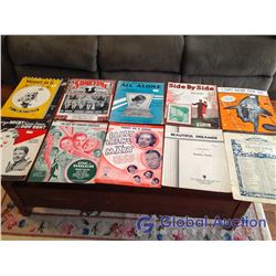 Sheet Music (10) 1924 To 1937